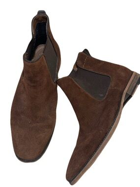 Call It Spring Men's Dark Brown Suede Chukka Boots